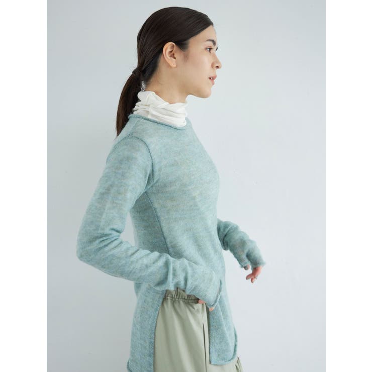 モヘア混シアーニット | Ungrid | 詳細画像23 