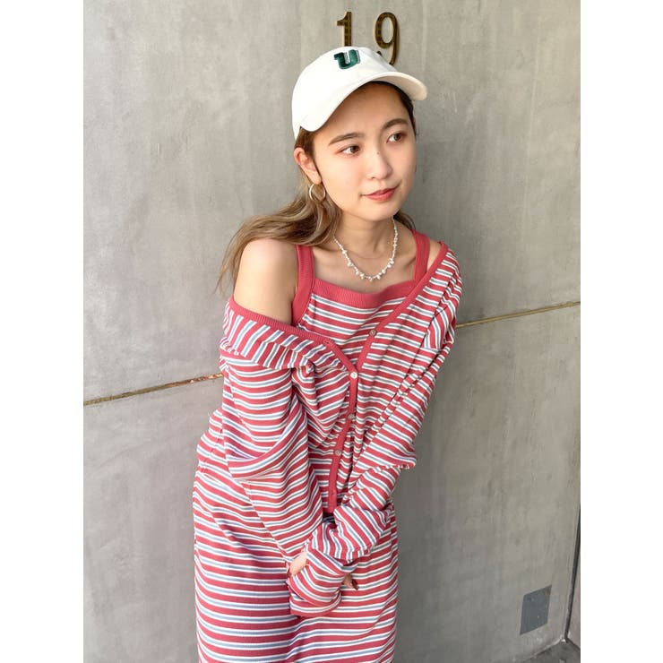 【WEB限定】レイヤードテレコキャミワンピース | Ungrid | 詳細画像14 