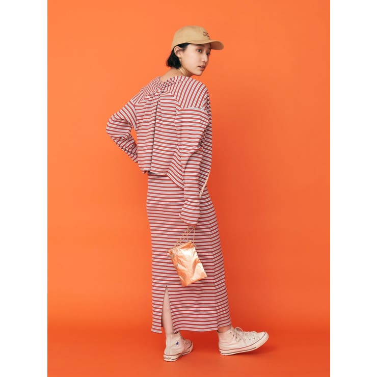 【WEB限定】レイヤードテレコキャミワンピース | Ungrid | 詳細画像16 