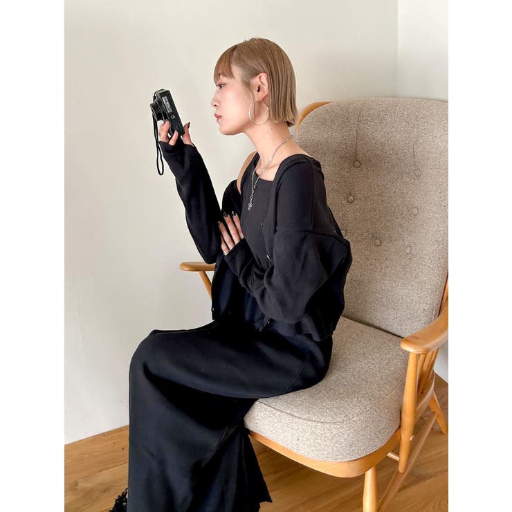 【WEB限定】レイヤードテレコキャミワンピース | Ungrid | 詳細画像2 