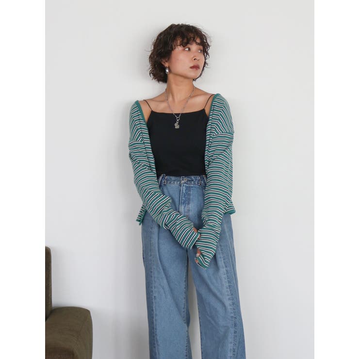 【WEB限定】レイヤードテレコキャミワンピース | Ungrid | 詳細画像27 