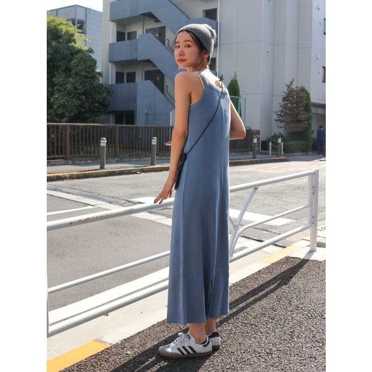 【WEB限定】レイヤードテレコキャミワンピース | Ungrid | 詳細画像34 