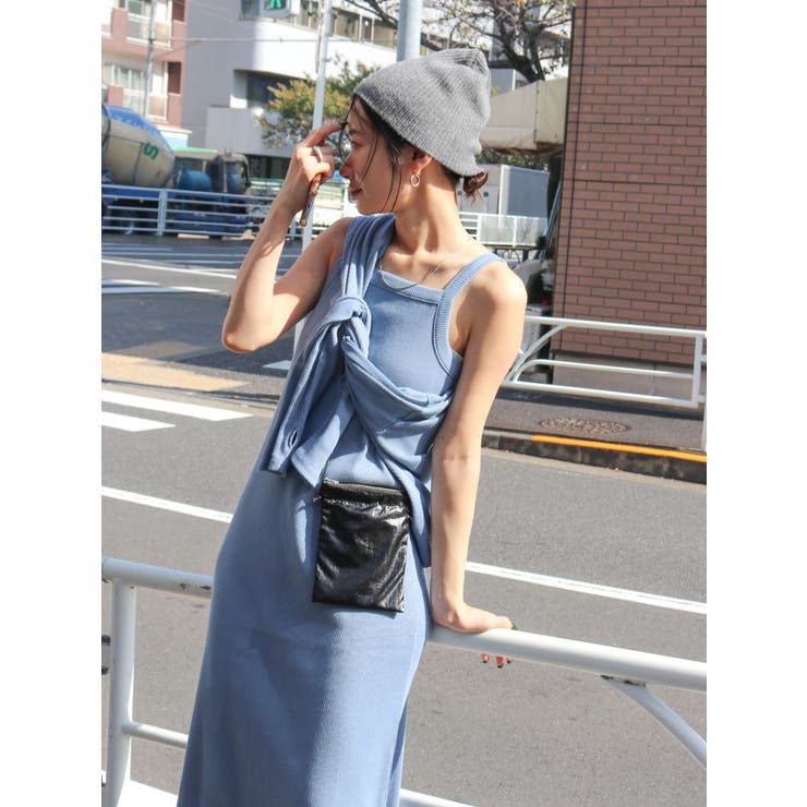 【WEB限定】レイヤードテレコキャミワンピース | Ungrid | 詳細画像35 