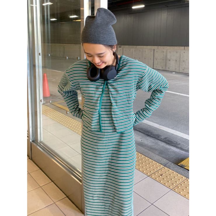 【WEB限定】レイヤードテレコキャミワンピース | Ungrid | 詳細画像47 