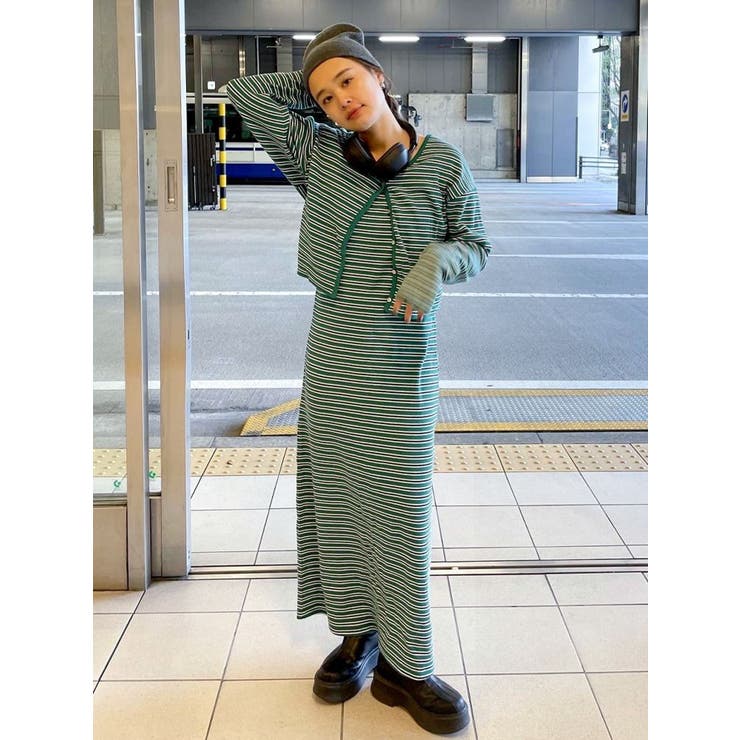 【WEB限定】レイヤードテレコキャミワンピース | Ungrid | 詳細画像49 