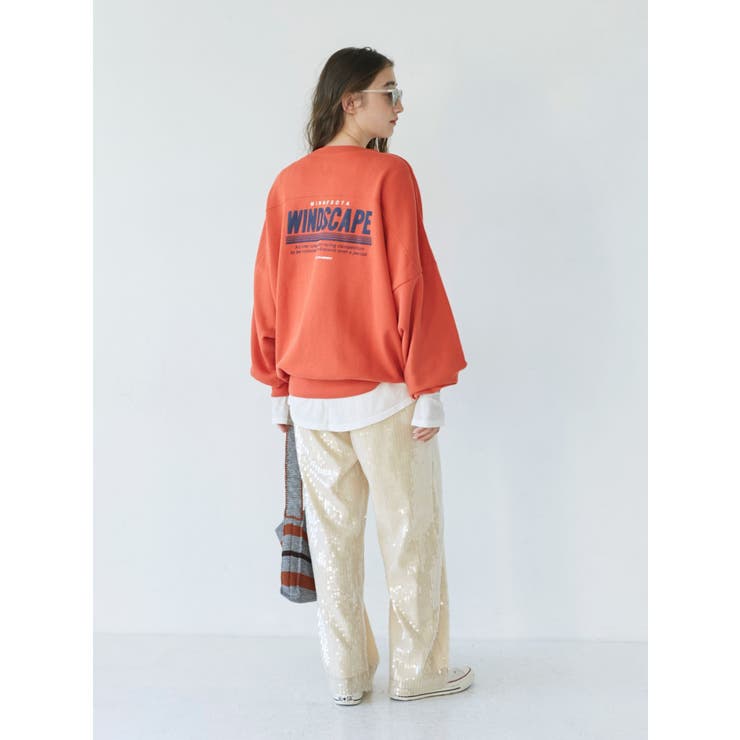 Ungrid（アングリッド）の「スパンコールストレートパンツ