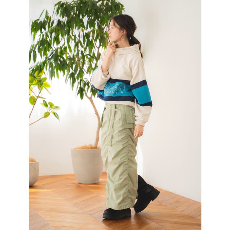 ポケットデザインギャザースカート | Ungrid | 詳細画像16 