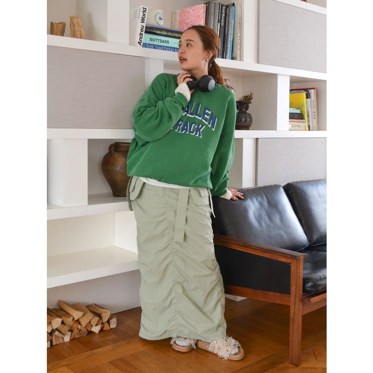 ポケットデザインギャザースカート | Ungrid | 詳細画像19 