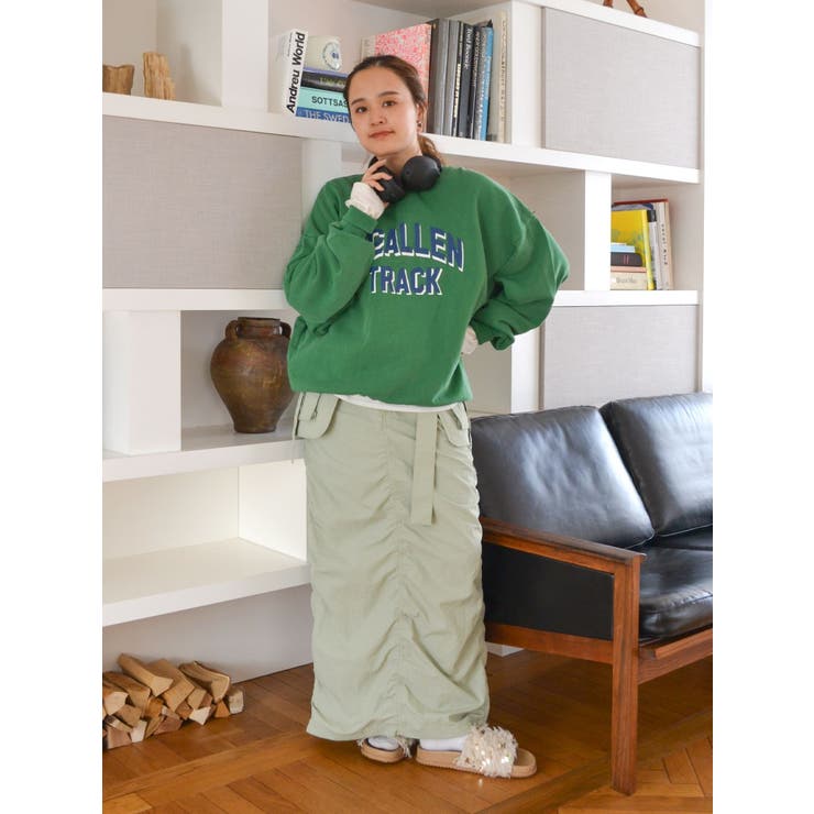 ポケットデザインギャザースカート | Ungrid | 詳細画像20 