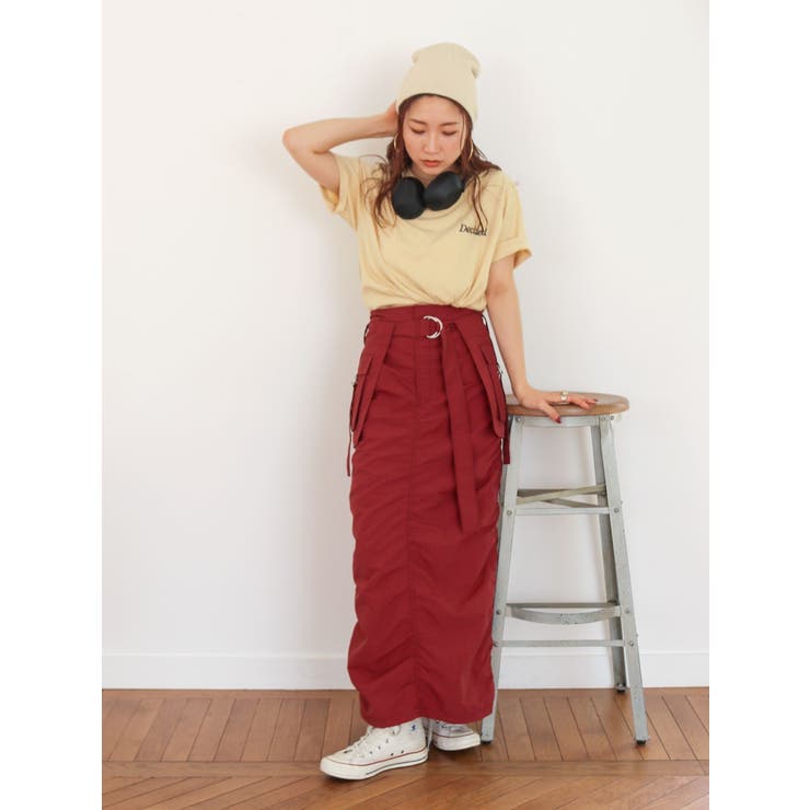 ポケットデザインギャザースカート | Ungrid | 詳細画像23 