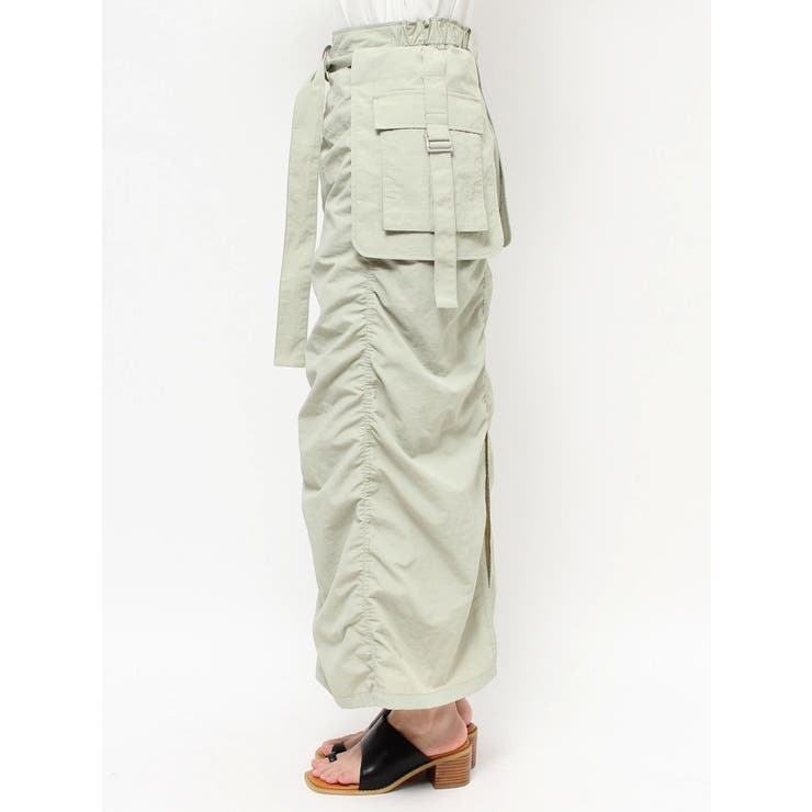 ポケットデザインギャザースカート | Ungrid | 詳細画像26 