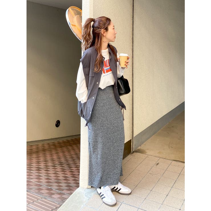 ミックスヤーンニットタイトスカート? | Ungrid | 詳細画像8 