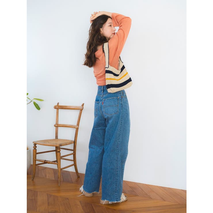 ボーダーニットハンドバッグ | Ungrid | 詳細画像4 