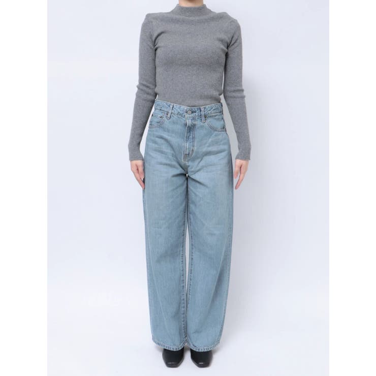 ハイウエストオーガニックコットンルーズデニム | Ungrid | 詳細画像36