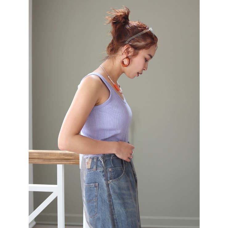 ランダムテレコタンクトップ | Ungrid | 詳細画像10 