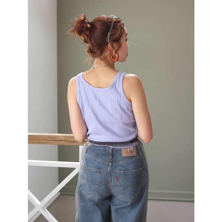 ランダムテレコタンクトップ | Ungrid | 詳細画像11 