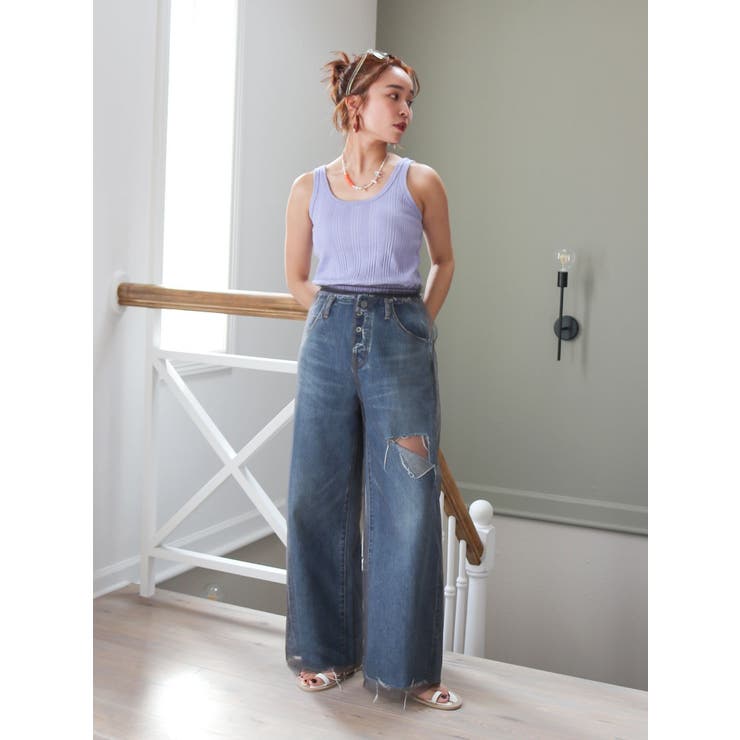 ランダムテレコタンクトップ | Ungrid | 詳細画像12 