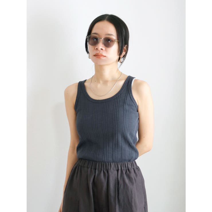 ランダムテレコタンクトップ | Ungrid | 詳細画像2 