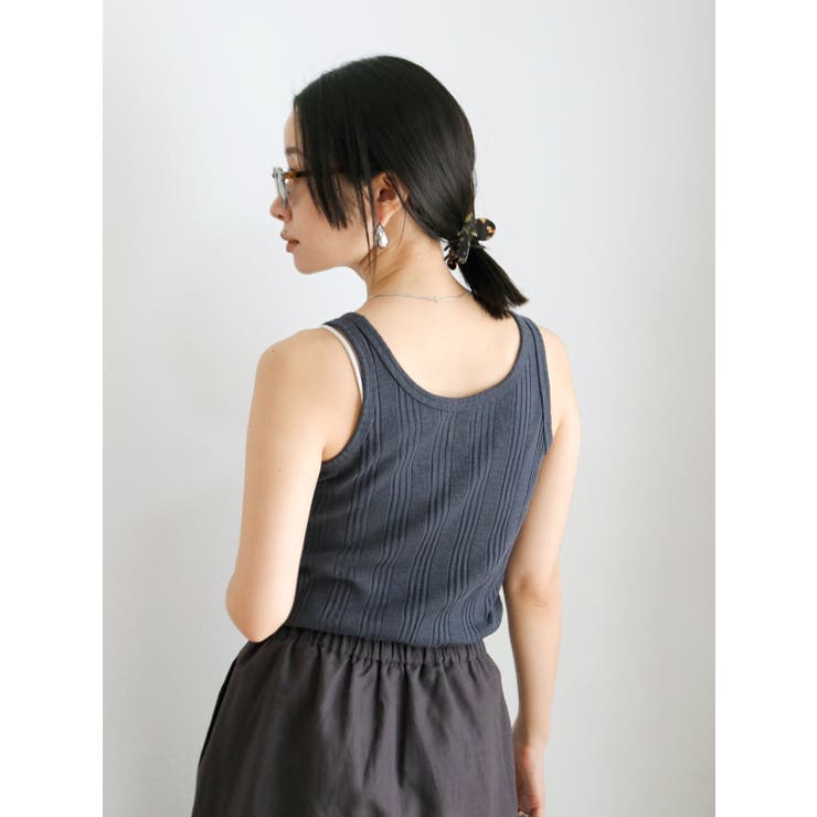 ランダムテレコタンクトップ | Ungrid | 詳細画像3 