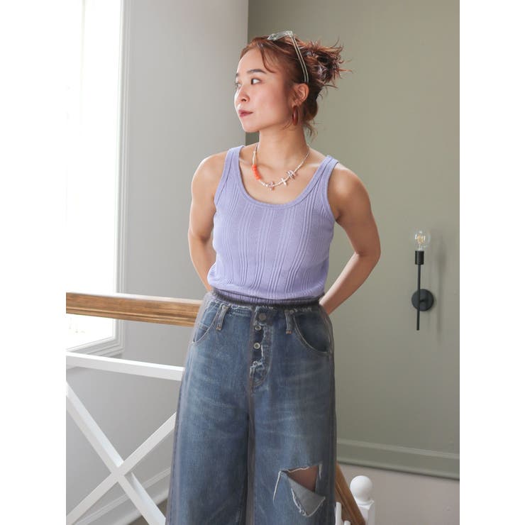 ランダムテレコタンクトップ | Ungrid | 詳細画像9 