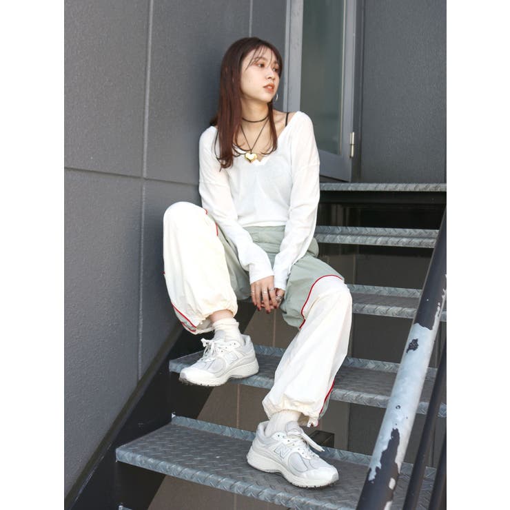 ハイツイストＶネックロングスリーブTee | Ungrid | 詳細画像15 