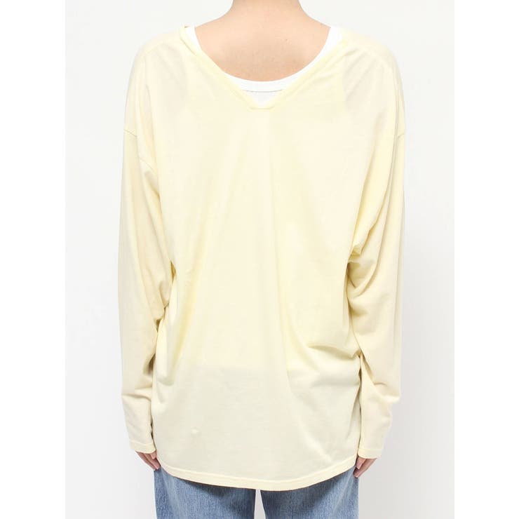 ハイツイストＶネックロングスリーブTee | Ungrid | 詳細画像20 