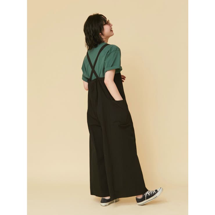 WEB限定】バッククロスロンパース[品番：MKSW0057711]｜Ungrid