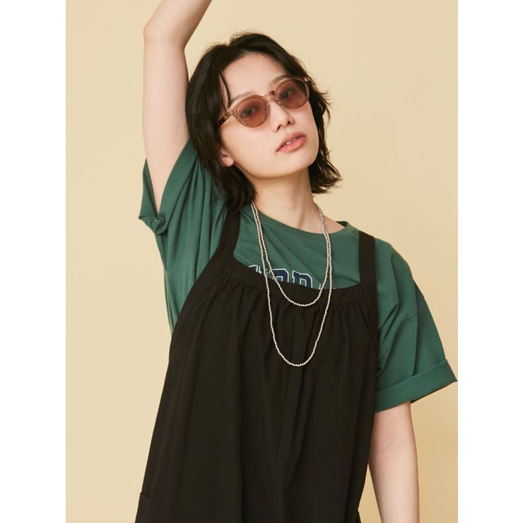 【WEB限定】バッククロスロンパース | Ungrid | 詳細画像17 