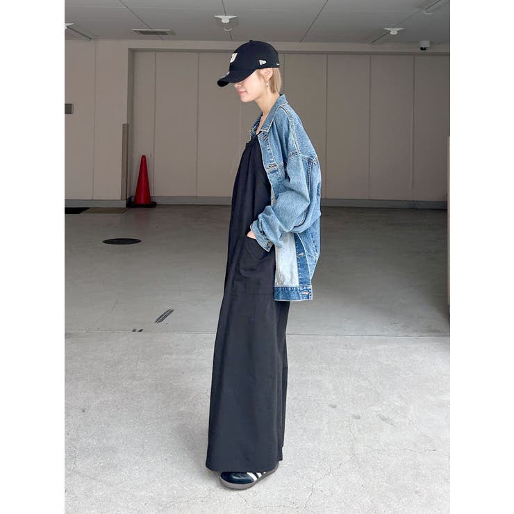 【WEB限定】バッククロスロンパース | Ungrid | 詳細画像20 