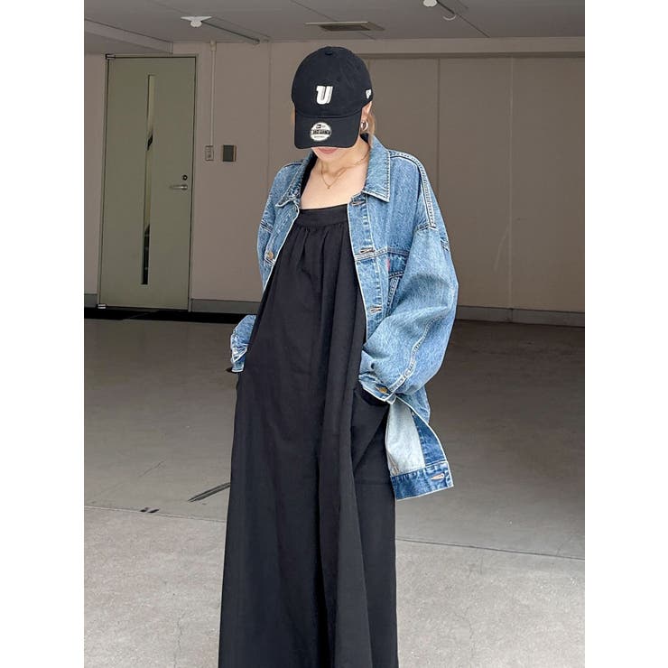 【WEB限定】バッククロスロンパース | Ungrid | 詳細画像23 