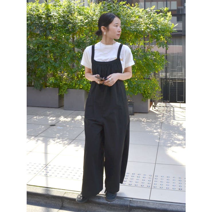 【WEB限定】バッククロスロンパース | Ungrid | 詳細画像28 