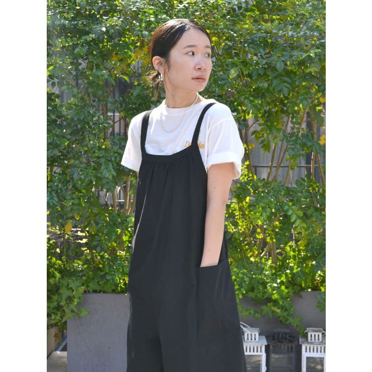 【WEB限定】バッククロスロンパース | Ungrid | 詳細画像31 