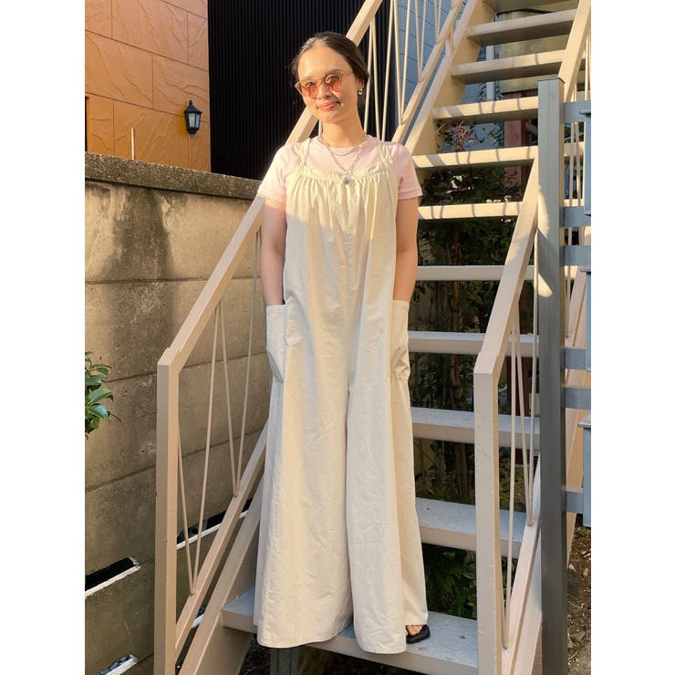 【WEB限定】バッククロスロンパース | Ungrid | 詳細画像36 