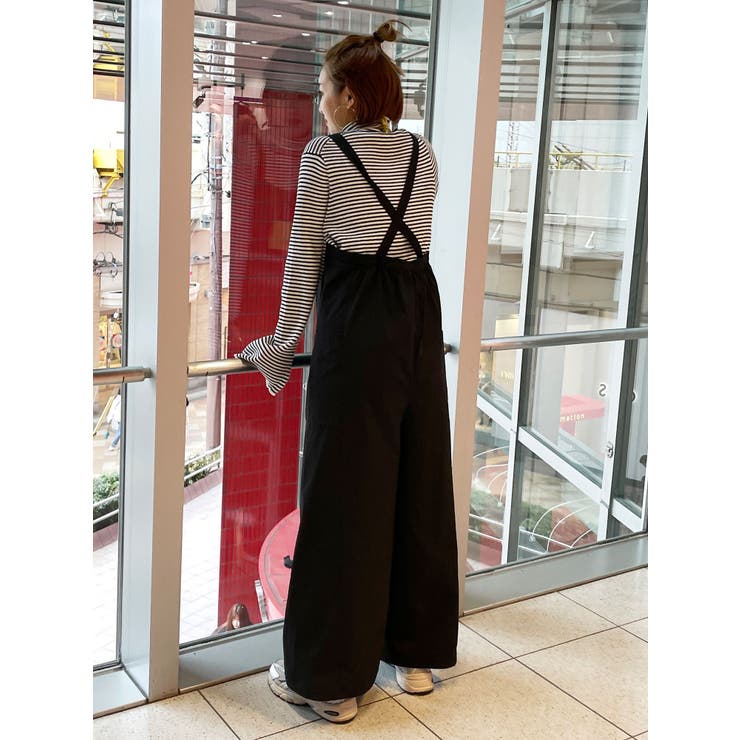 【WEB限定】バッククロスロンパース | Ungrid | 詳細画像39 