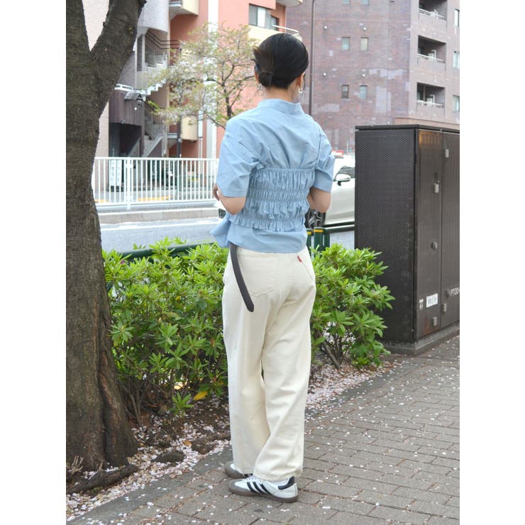 マルチウェイビスチェレイヤードシャツ | Ungrid | 詳細画像17 