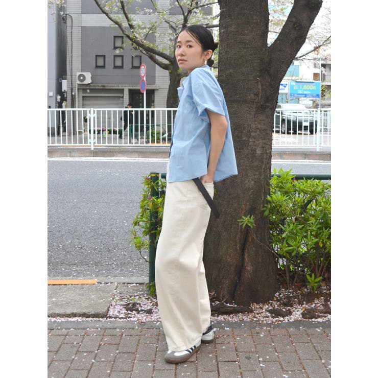 マルチウェイビスチェレイヤードシャツ | Ungrid | 詳細画像21 