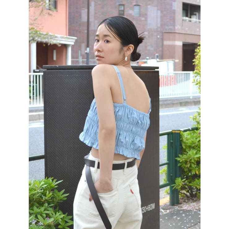 マルチウェイビスチェレイヤードシャツ | Ungrid | 詳細画像24 