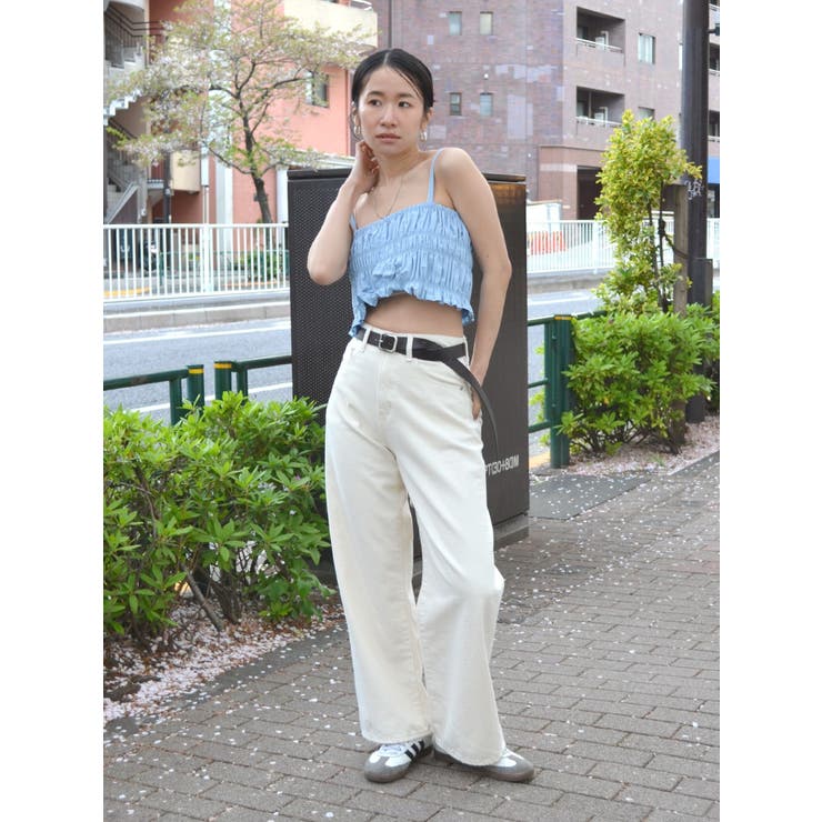 マルチウェイビスチェレイヤードシャツ | Ungrid | 詳細画像26 