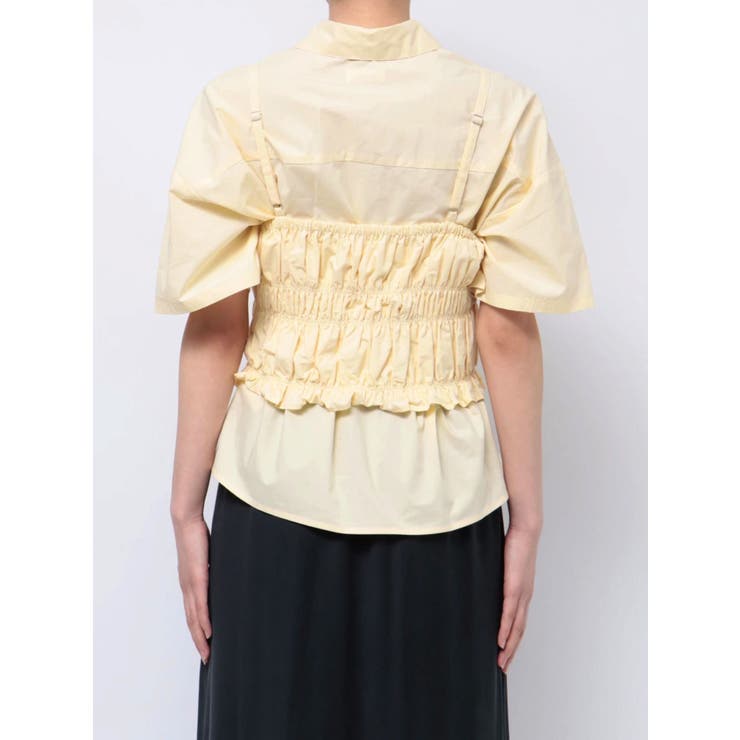 マルチウェイビスチェレイヤードシャツ | Ungrid | 詳細画像41 