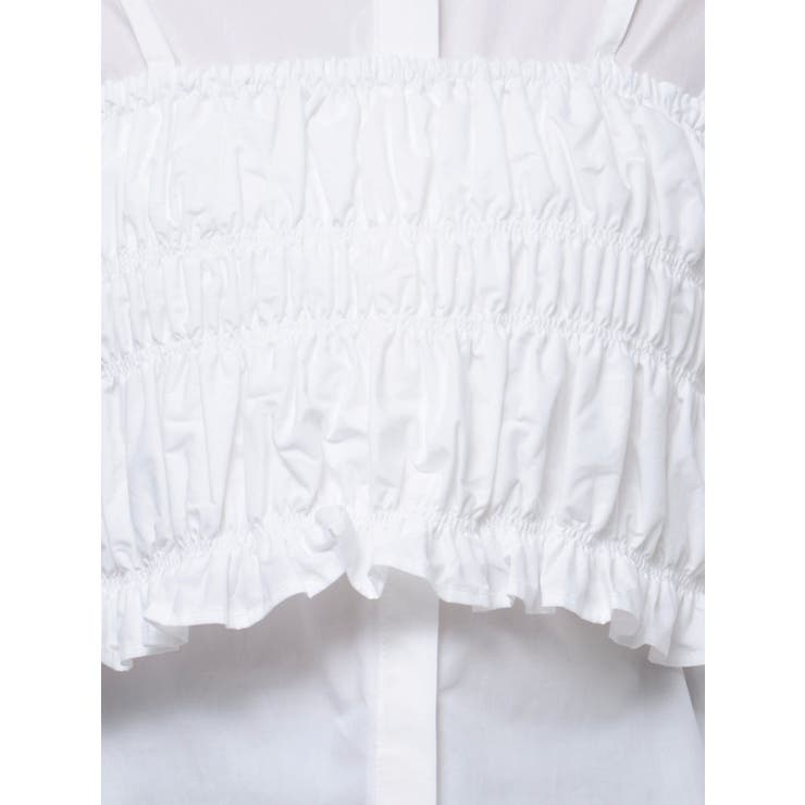 マルチウェイビスチェレイヤードシャツ | Ungrid | 詳細画像49 