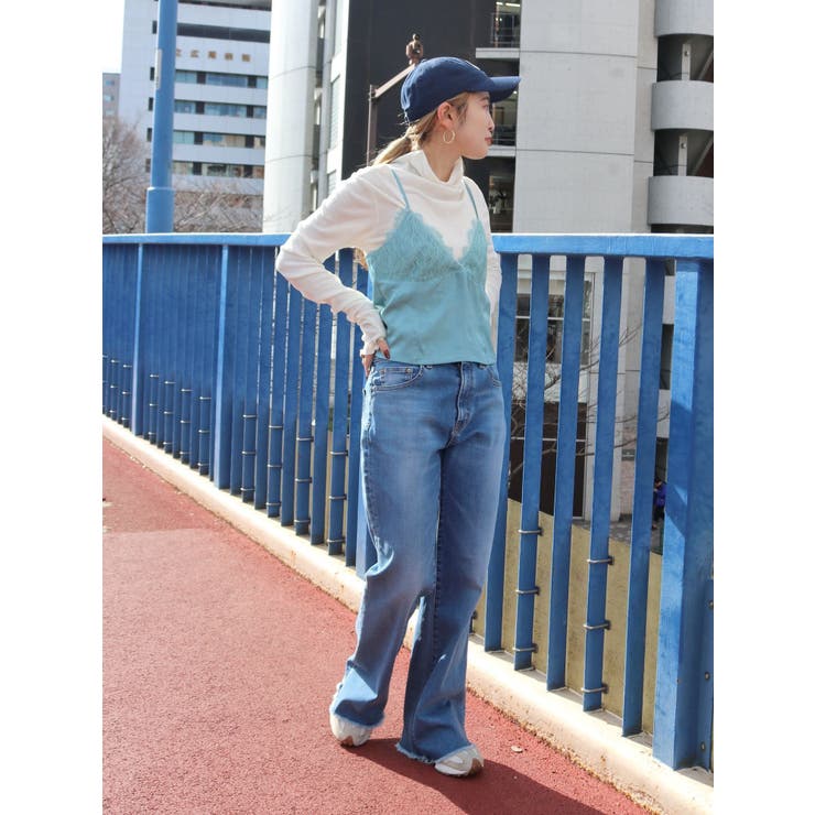 レースコンビサテンキャミ | Ungrid | 詳細画像15 