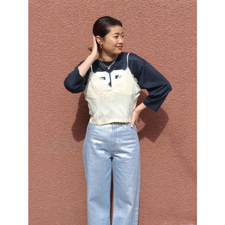 レースコンビサテンキャミ | Ungrid | 詳細画像18 