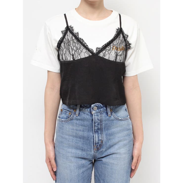 レースコンビサテンキャミ | Ungrid | 詳細画像24 