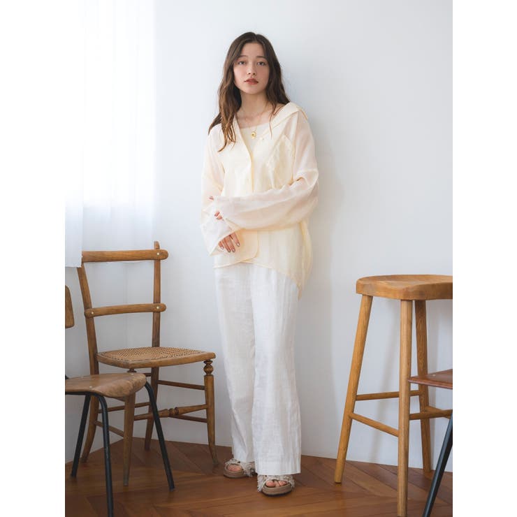 SALE40%OFF アングリッド ungrid トップス ダブルカフスショートシャツ 長袖 ミドル丈 112420493801 楽天市場】【SALE40%OFF】【即納】 アングリッド ungrid