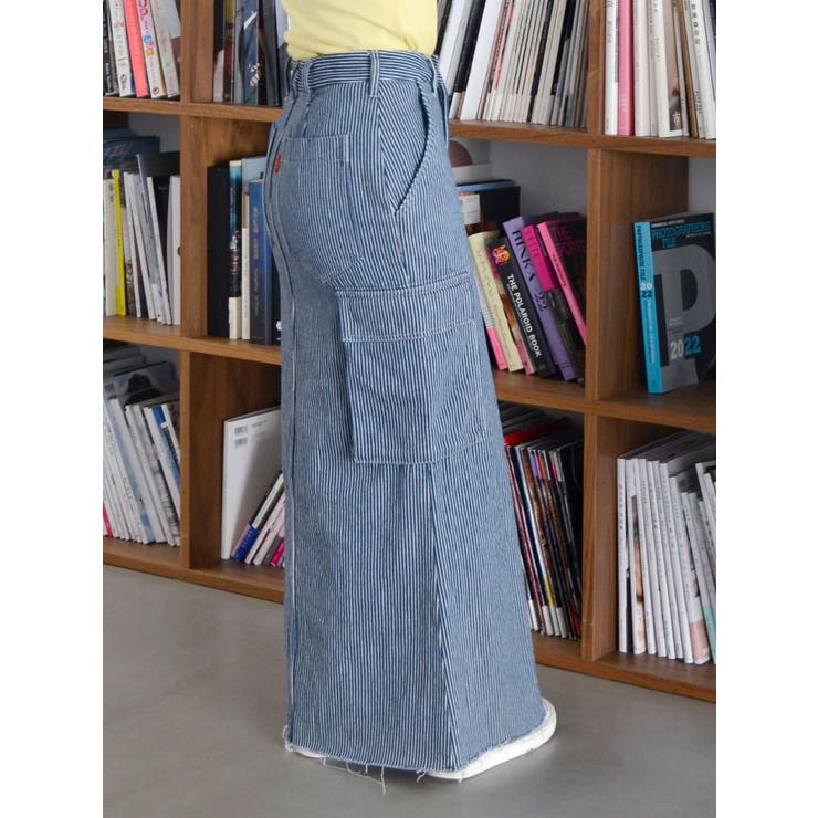 ワークデザインスリットデニムスカート | Ungrid | 詳細画像10 