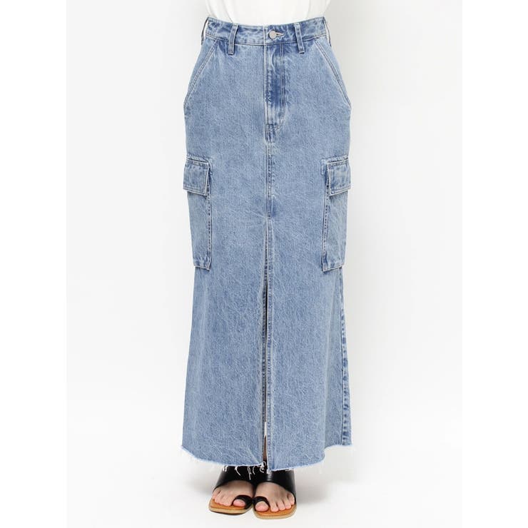 ワークデザインスリットデニムスカート | Ungrid | 詳細画像17 