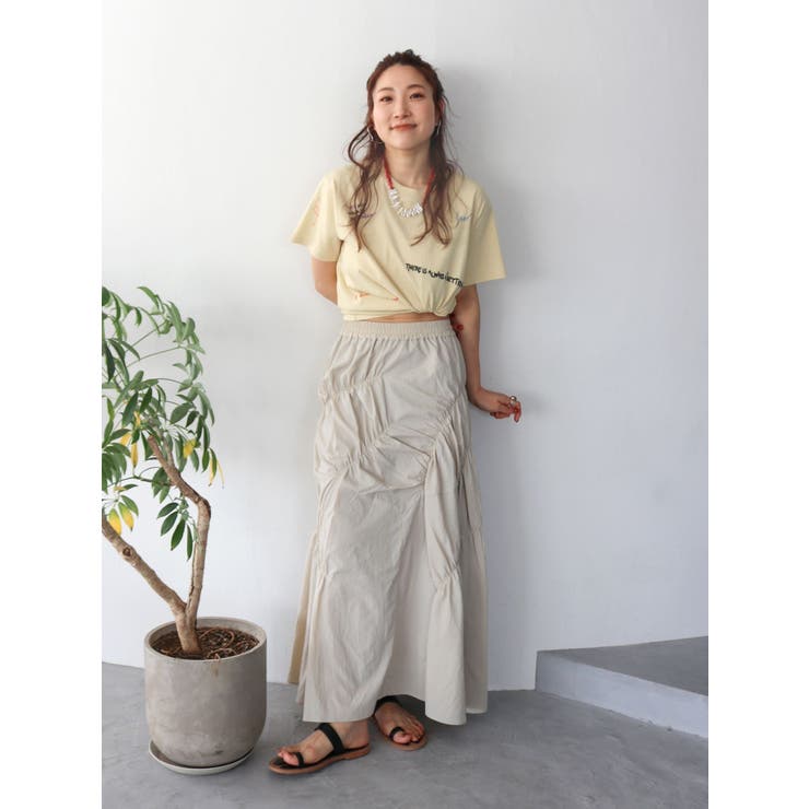 ランダムギャザースカート | Ungrid | 詳細画像32 