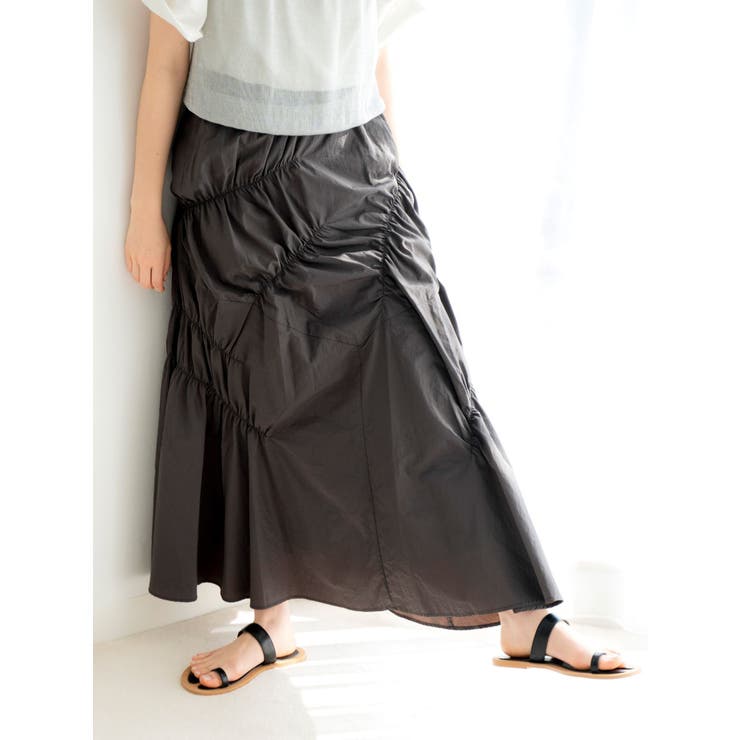 ランダムギャザースカート | Ungrid | 詳細画像5 