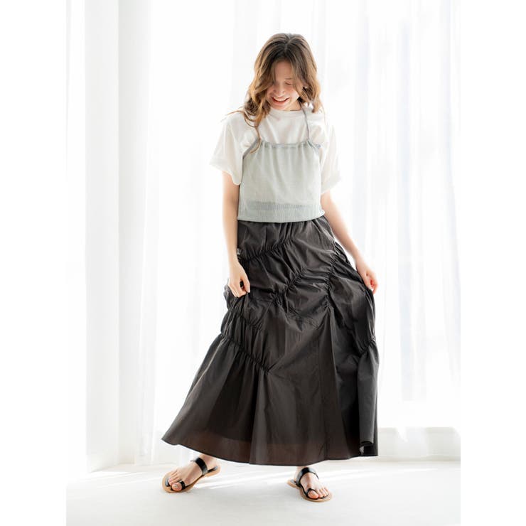 ランダムギャザースカート | Ungrid | 詳細画像8 