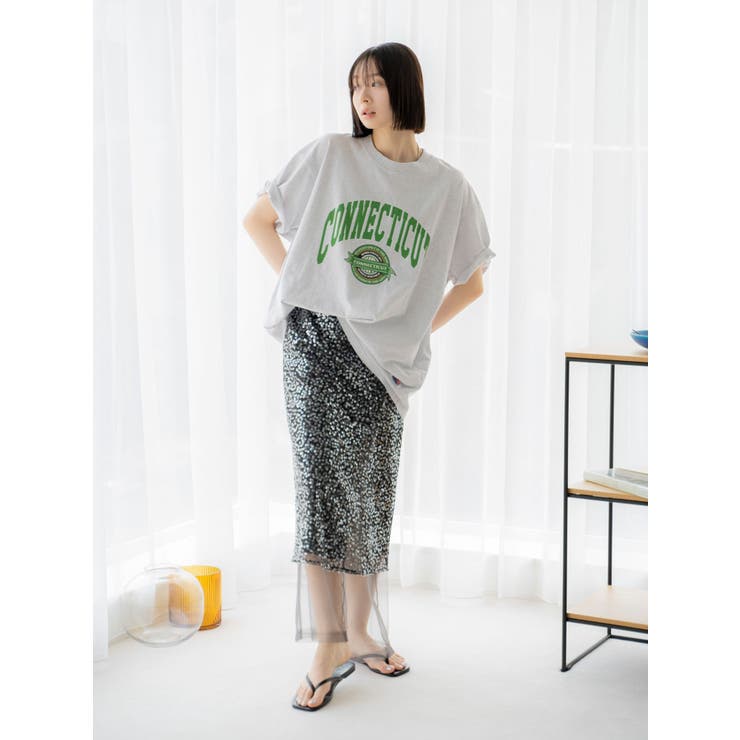 ミドル丈スパンコールスカート | Ungrid | 詳細画像14 